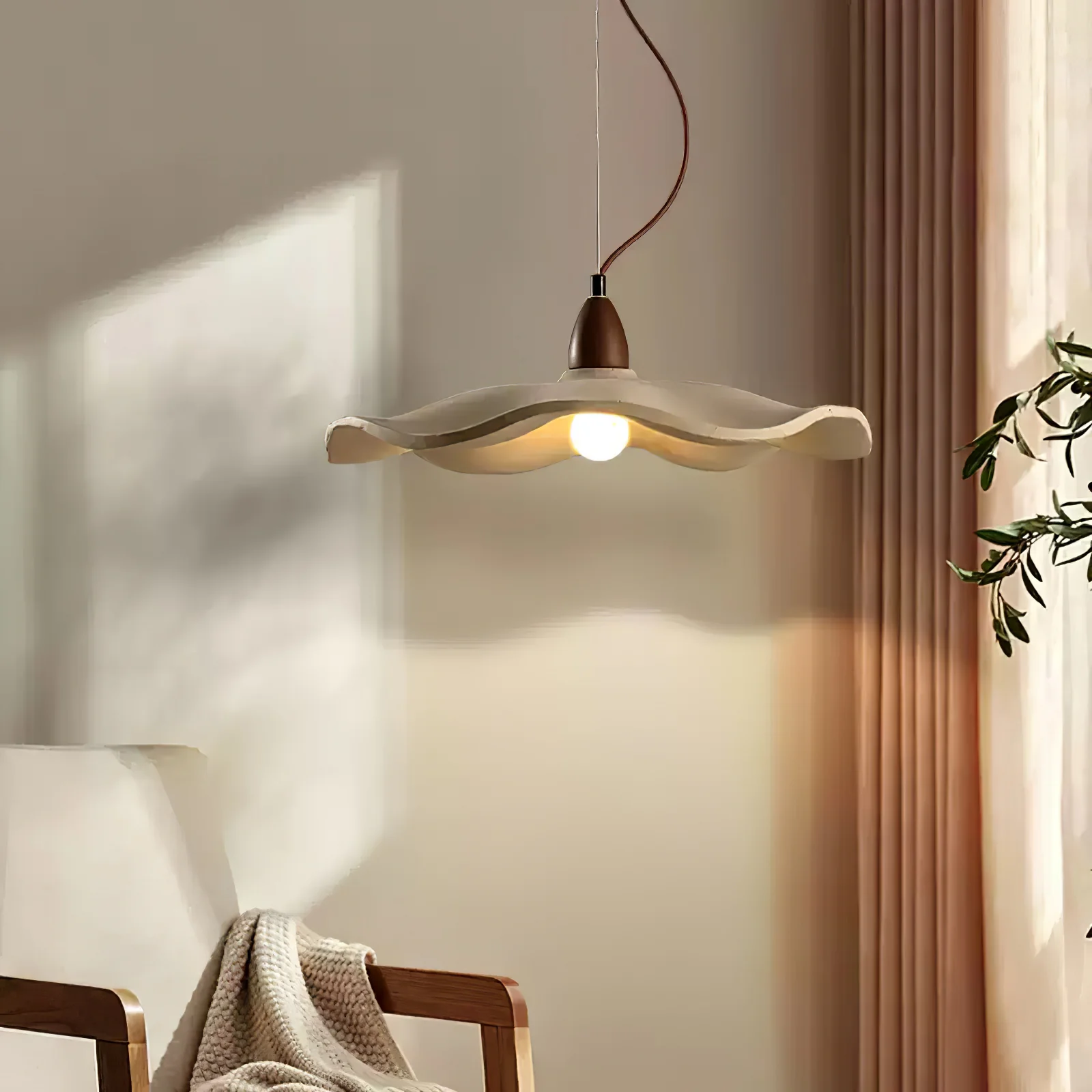 Cement Wave Pendant Light - Image 8