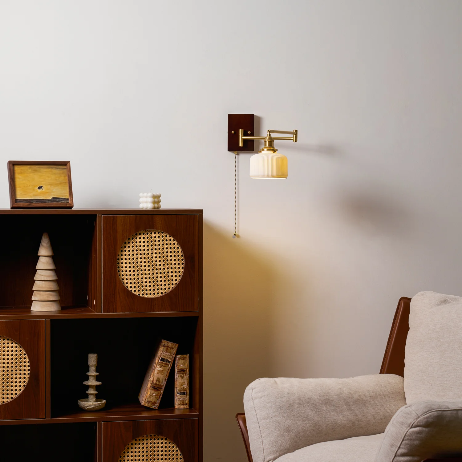 Ceramic Geometry Wall Lamp - Image 6