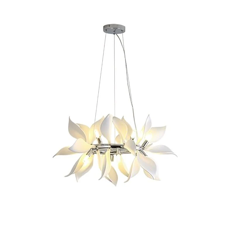 Ceramic Petals Blooming Chandelier - Image 31