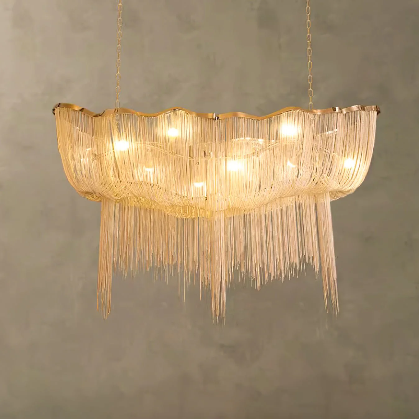 Chains Shimmering Chandelier - Image 12