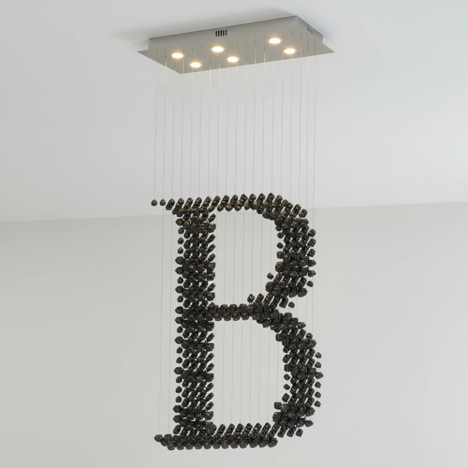 Charcoal Chandeliers B - Image 9