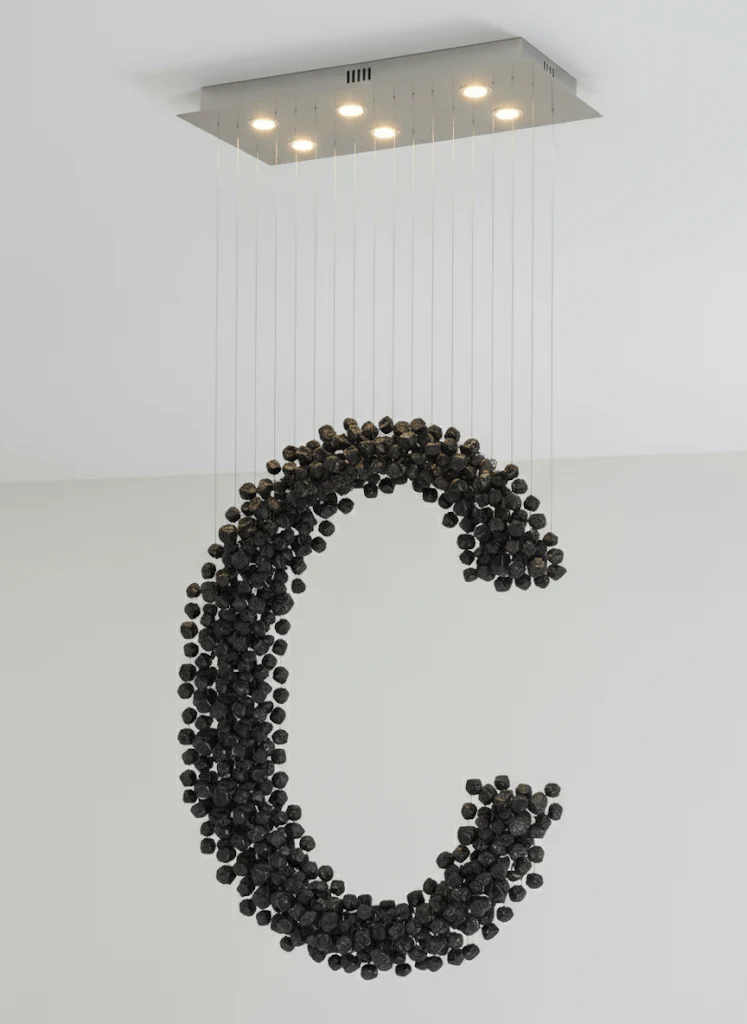 Charcoal Chandeliers C - Image 7