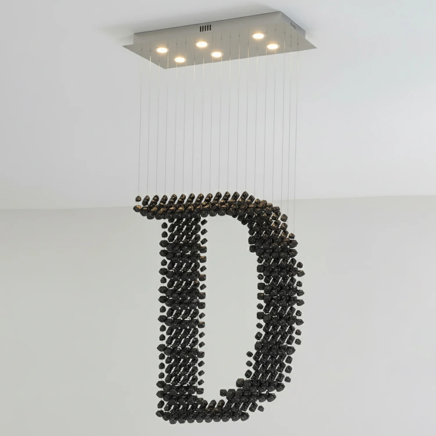 Charcoal Chandeliers D - Image 13