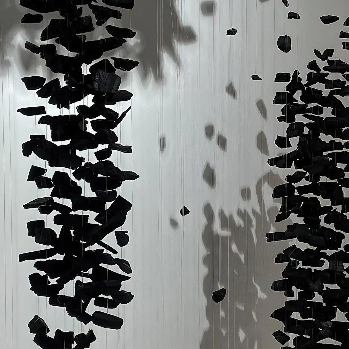 Charcoal Chandeliers V - Image 4