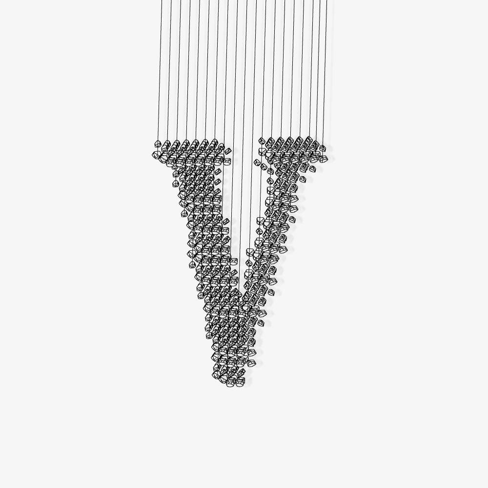 Charcoal Chandeliers V - Image 8