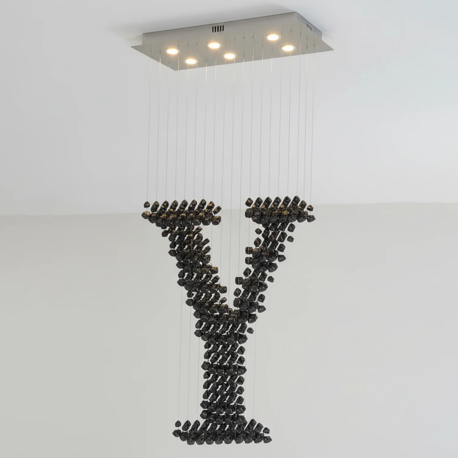 Charcoal Chandeliers Y - Image 7