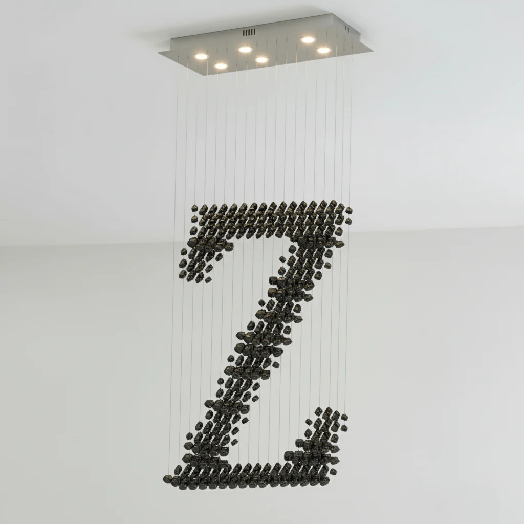 Charcoal Chandeliers Z - Image 8