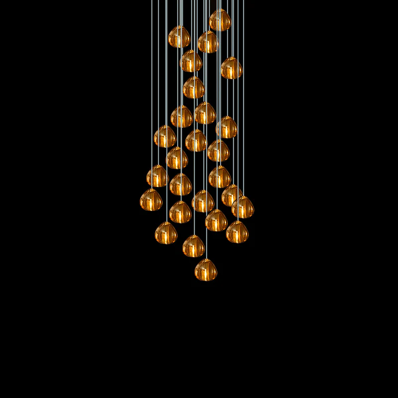 Cherry Crystal Pendant Lamp - Image 129