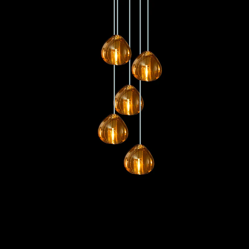 Cherry Crystal Pendant Lamp - Image 131