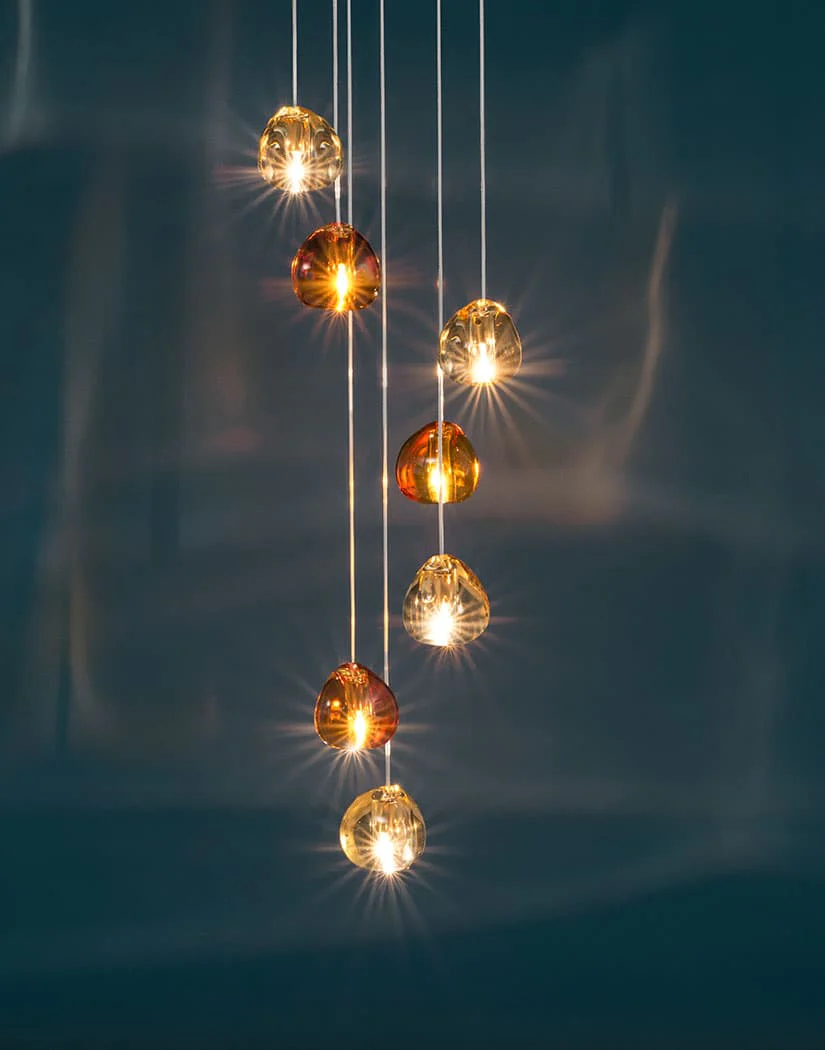 Cherry Crystal Pendant Lamp - Image 89