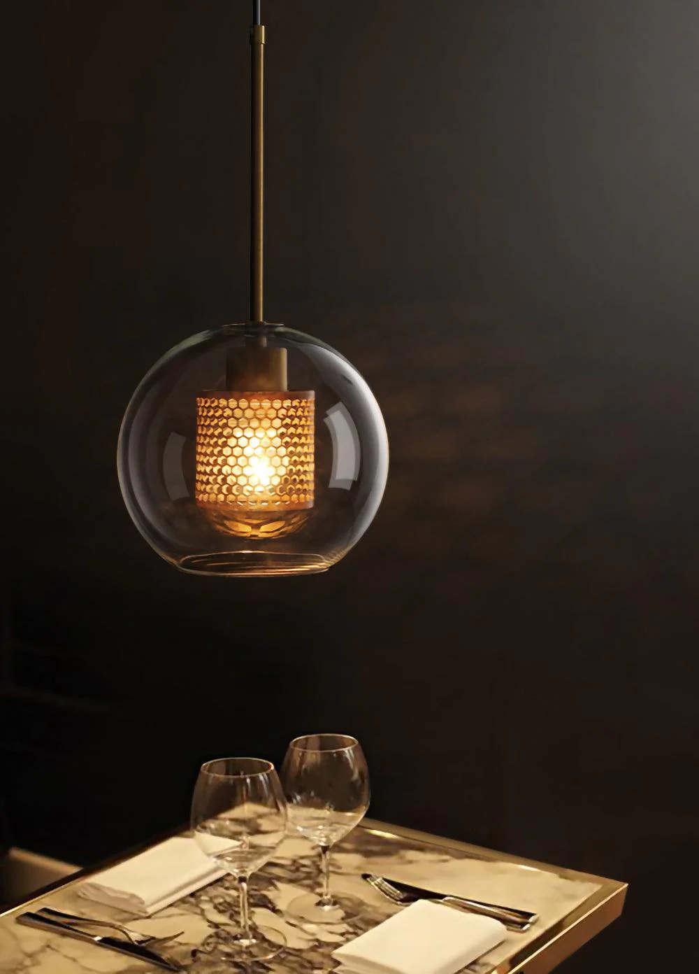 Chiswick Glass Pendant Light - Image 22