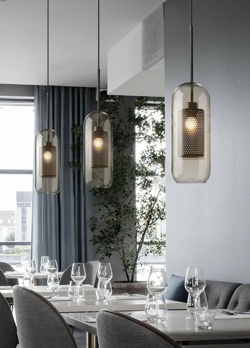 Chiswick Glass Pendant Light - Image 25