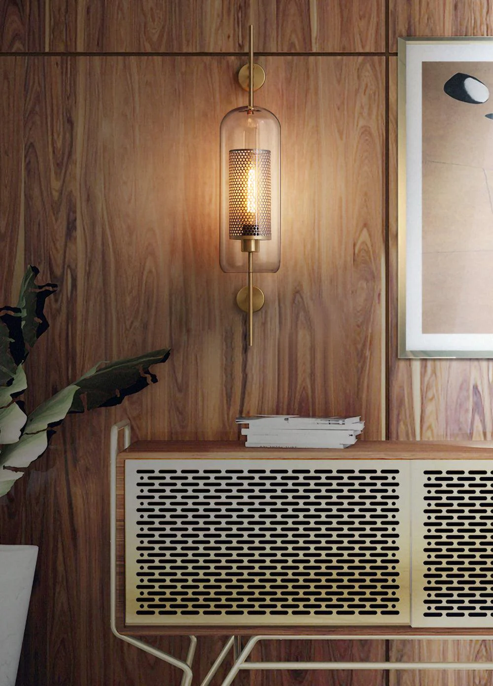 Chiswick Glass Wall Light - Image 31