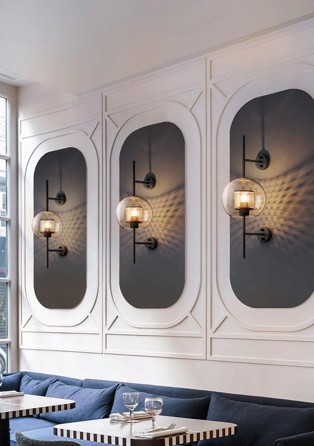 Chiswick Glass Wall Light - Image 43