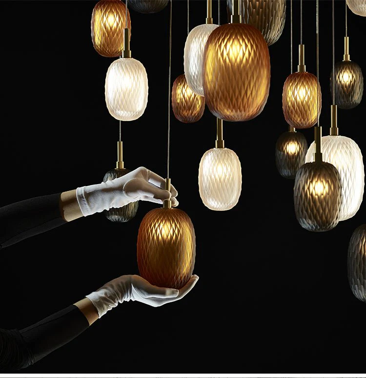 Chromatic Gem Drop Chandelier - Image 15