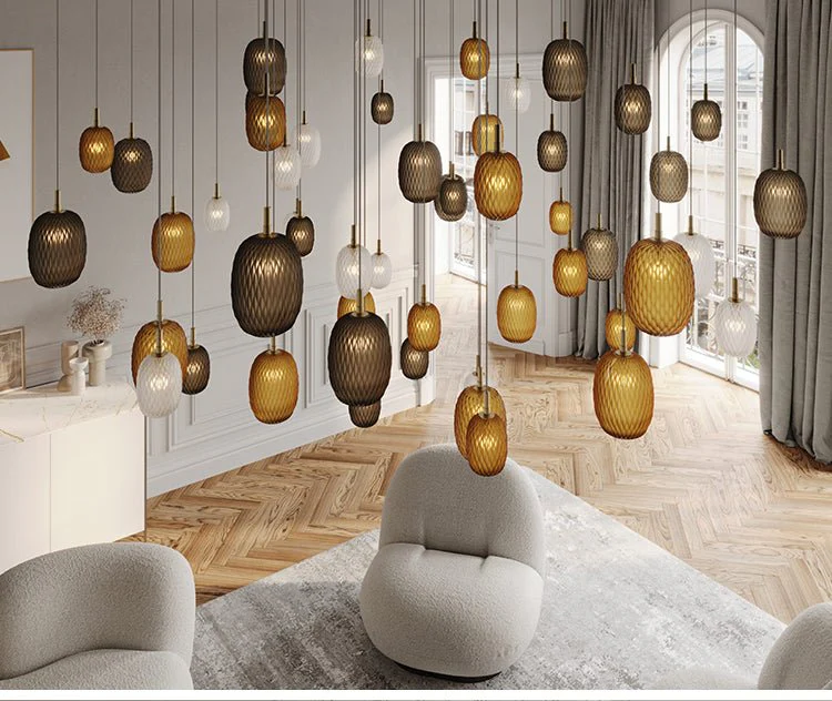 Chromatic Gem Drop Chandelier - Image 16