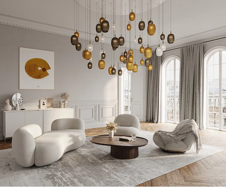 Chromatic Gem Drop Chandelier - Image 17