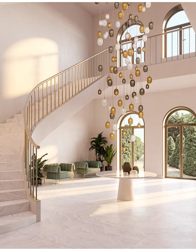 Chromatic Gem Drop Chandelier - Image 18