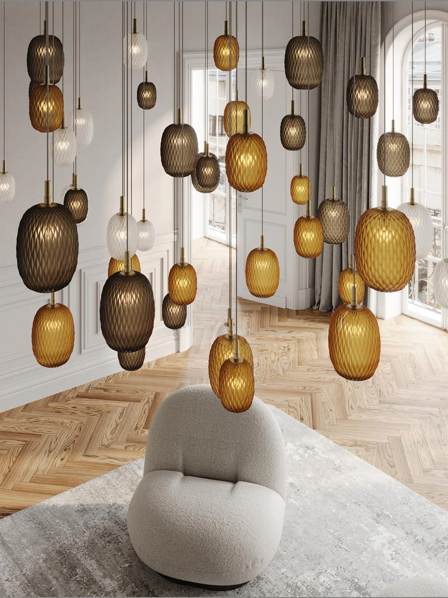 Chromatic Gem Drop Chandelier - Image 2