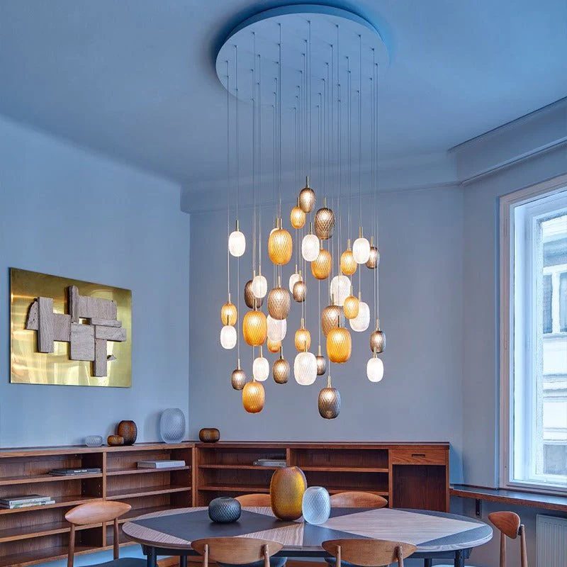 Chromatic Gem Drop Chandelier - Image 22