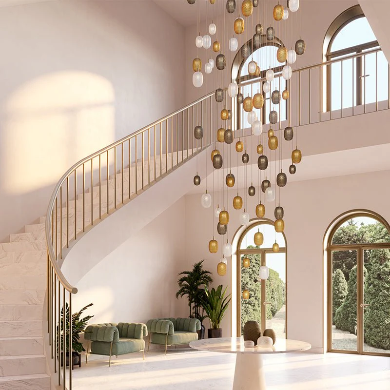 Chromatic Gem Drop Chandelier - Image 28