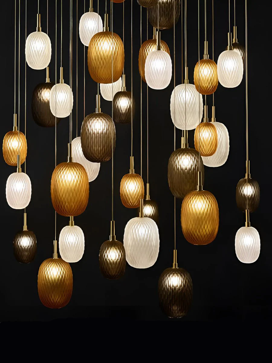 Chromatic Gem Drop Chandelier - Image 31