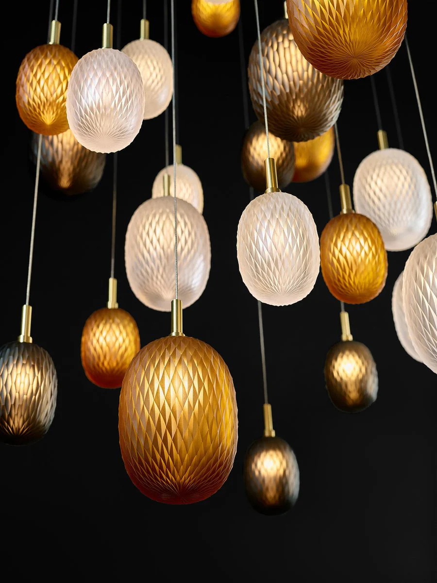 Chromatic Gem Drop Chandelier - Image 35