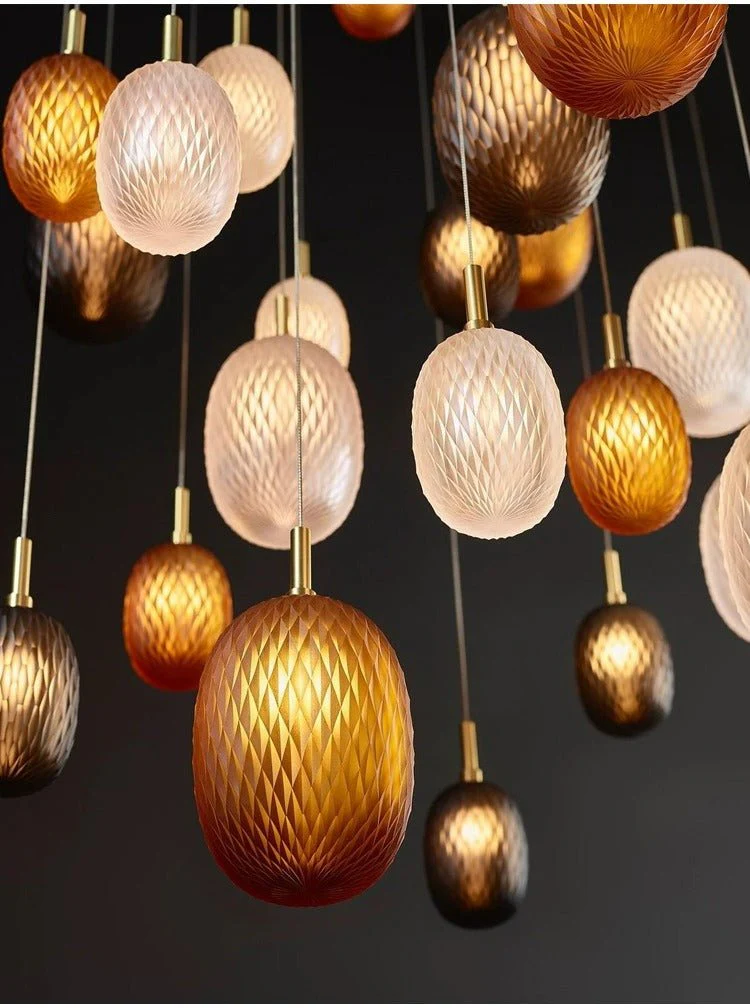 Chromatic Gem Drop Chandelier - Image 9