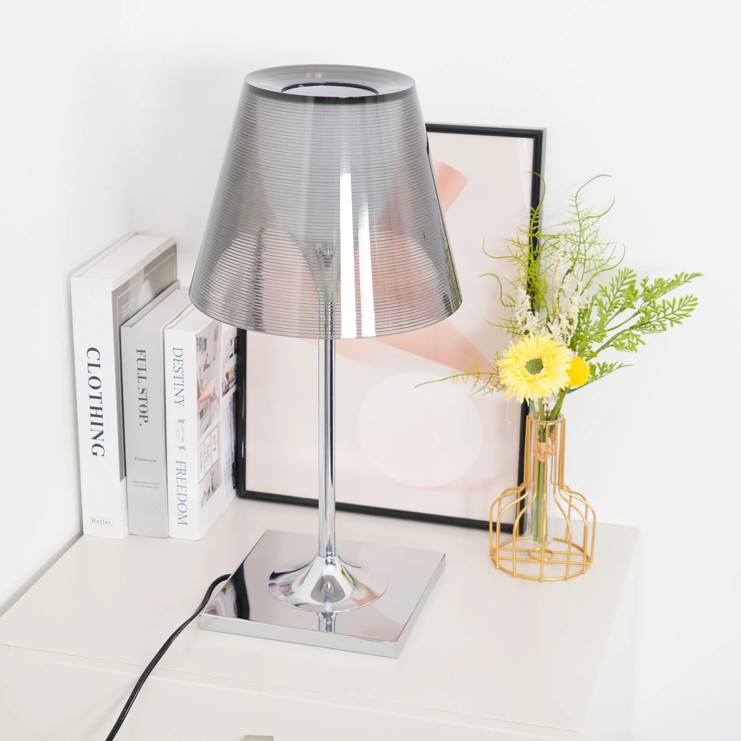 Chrome Prism Table Lamp - Image 32