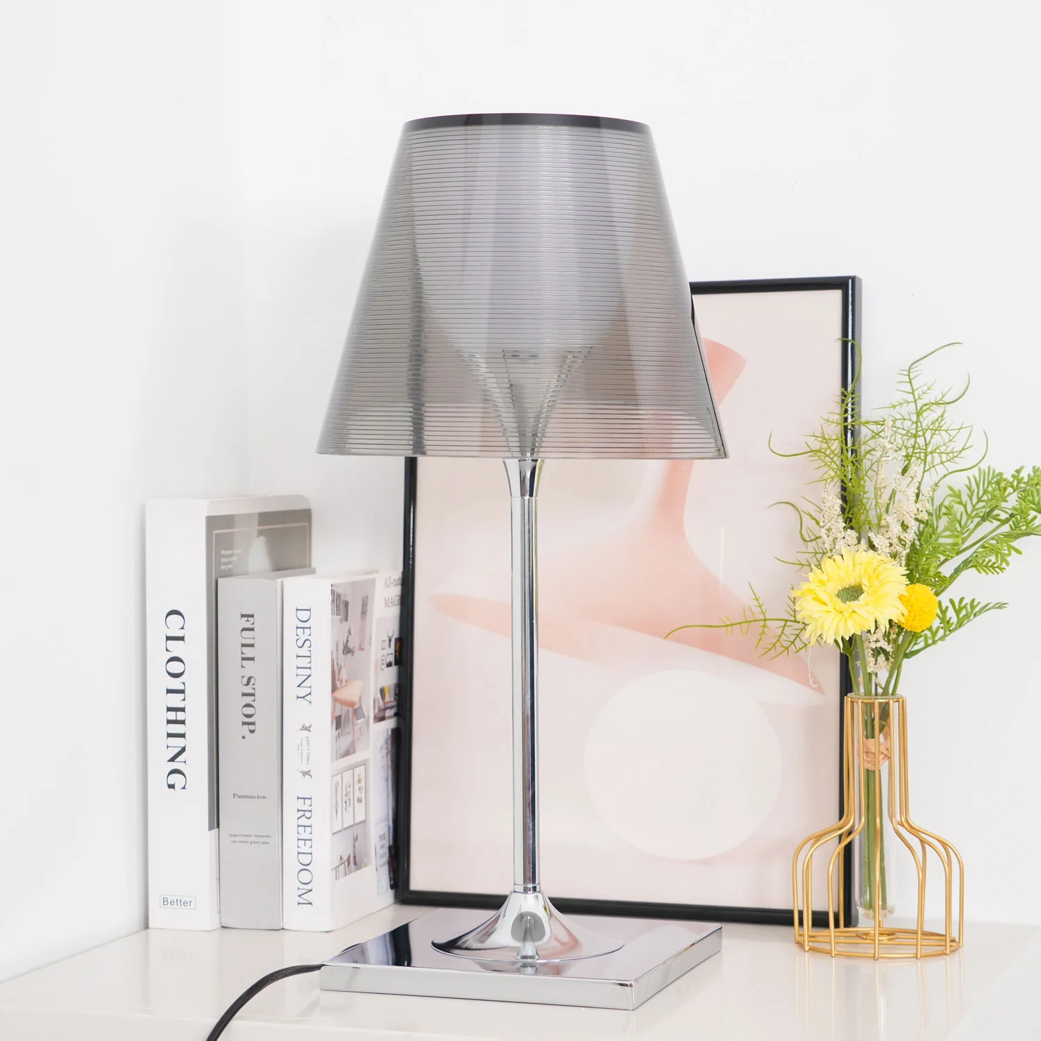 Chrome Prism Table Lamp - Image 33