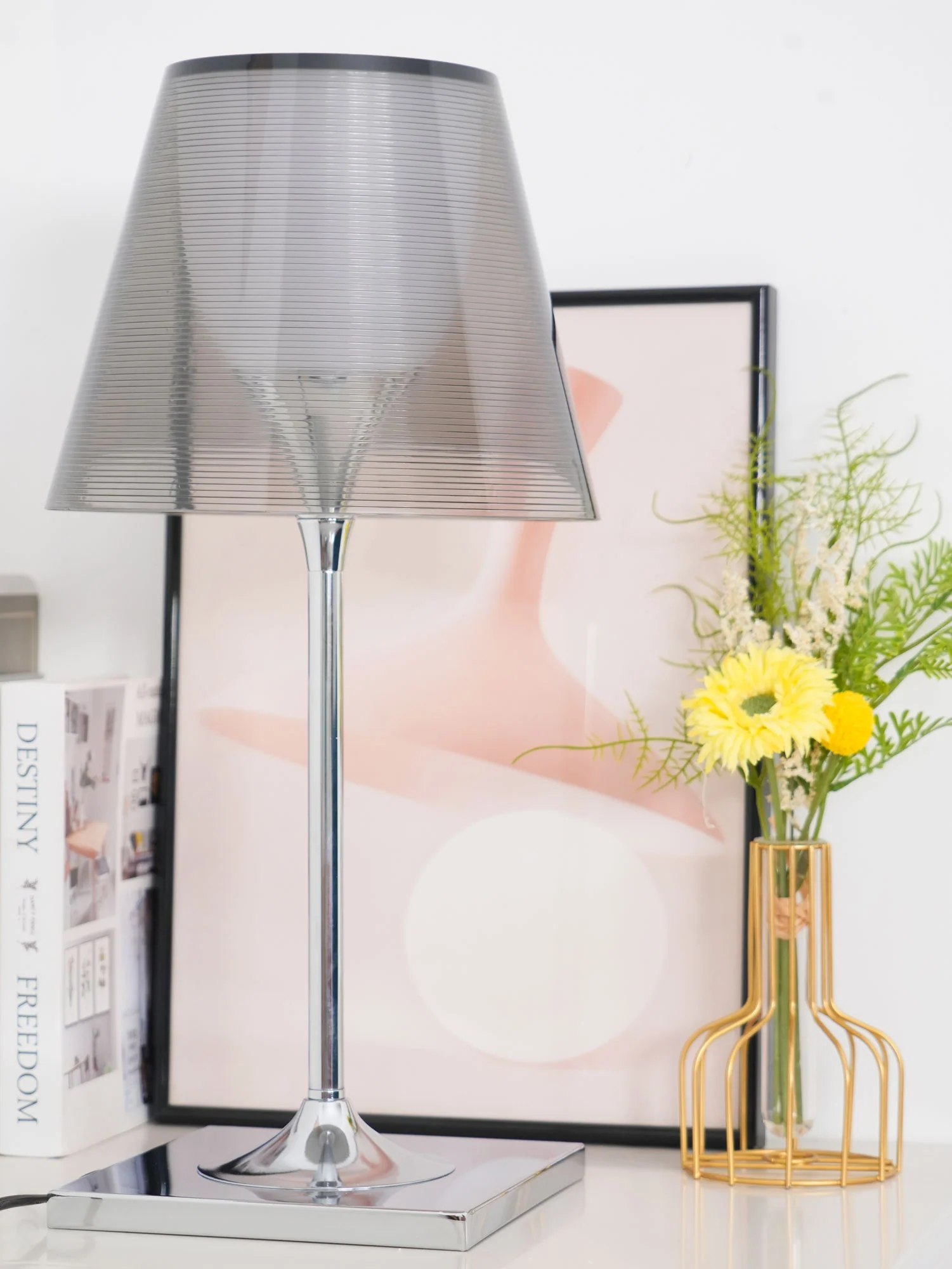 Chrome Prism Table Lamp - Image 34