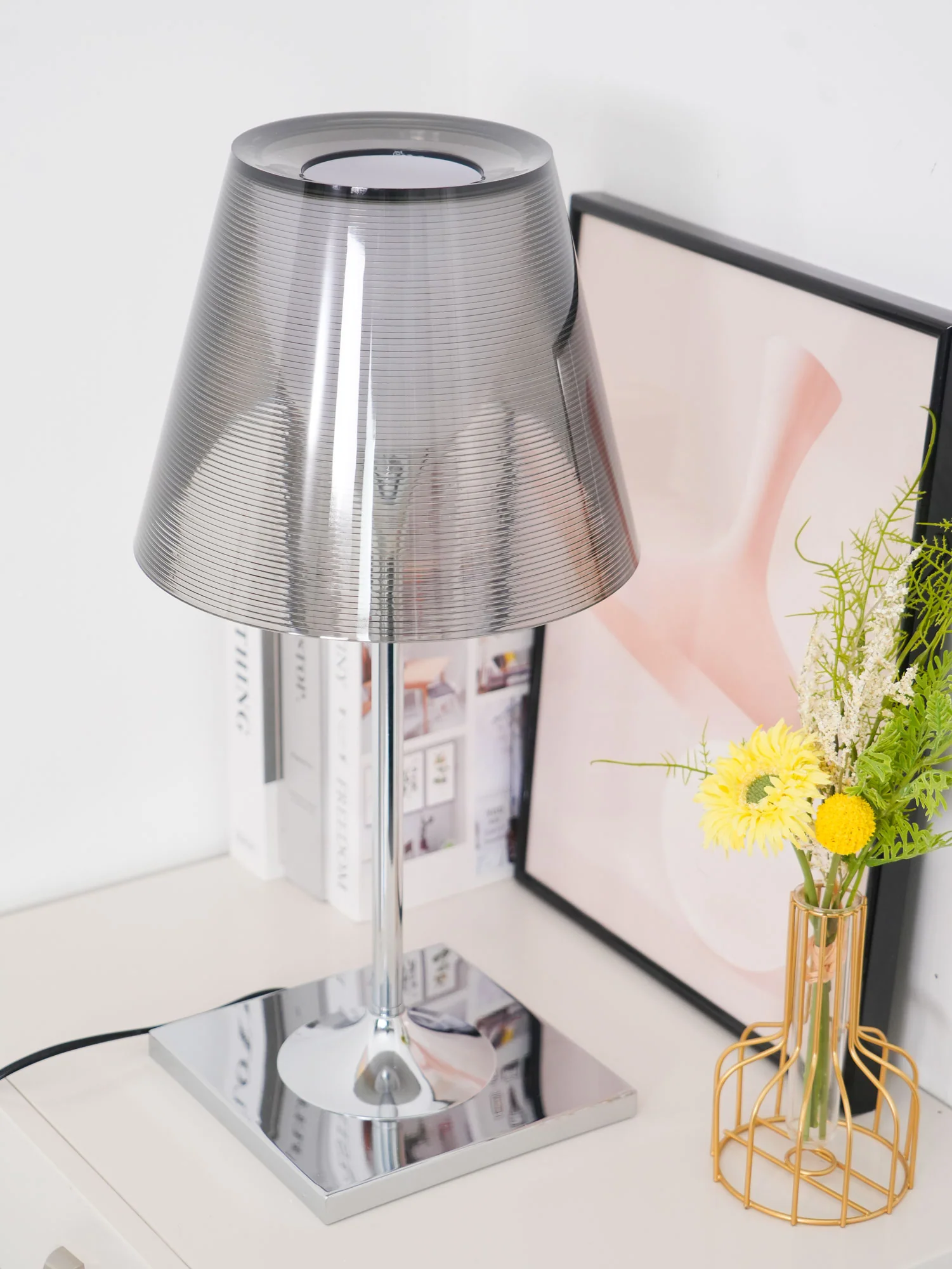 Chrome Prism Table Lamp - Image 35