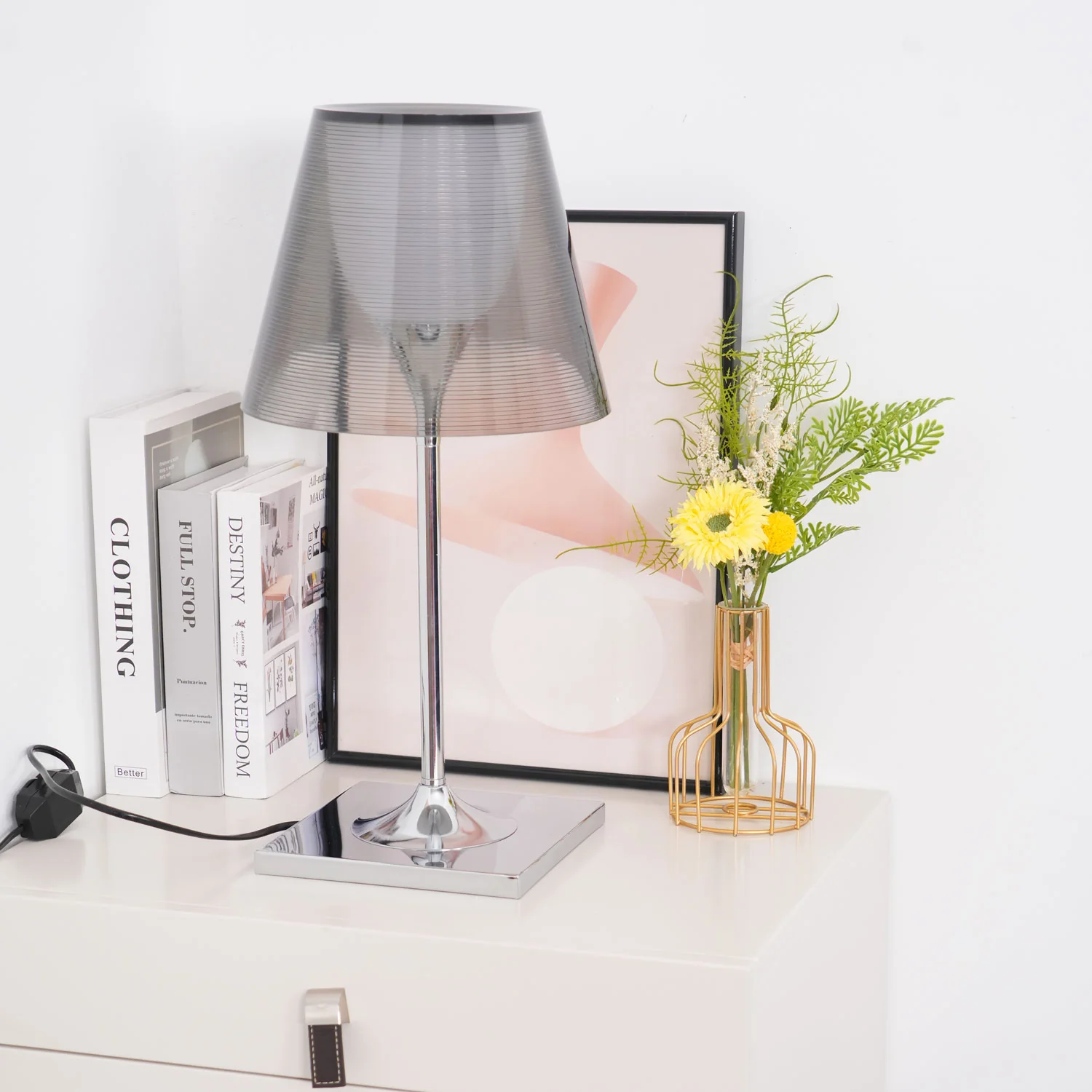 Chrome Prism Table Lamp - Image 36