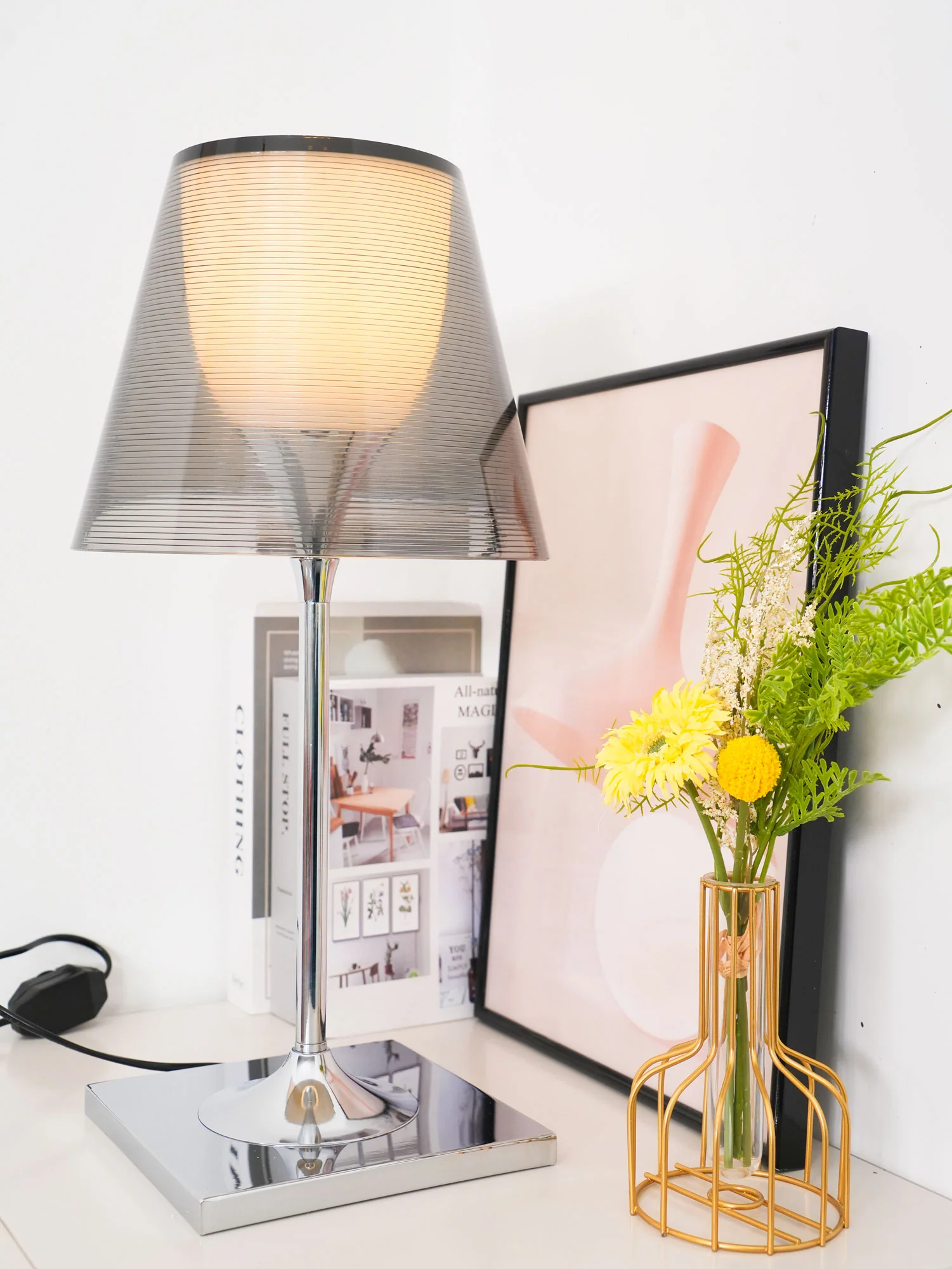 Chrome Prism Table Lamp - Image 38