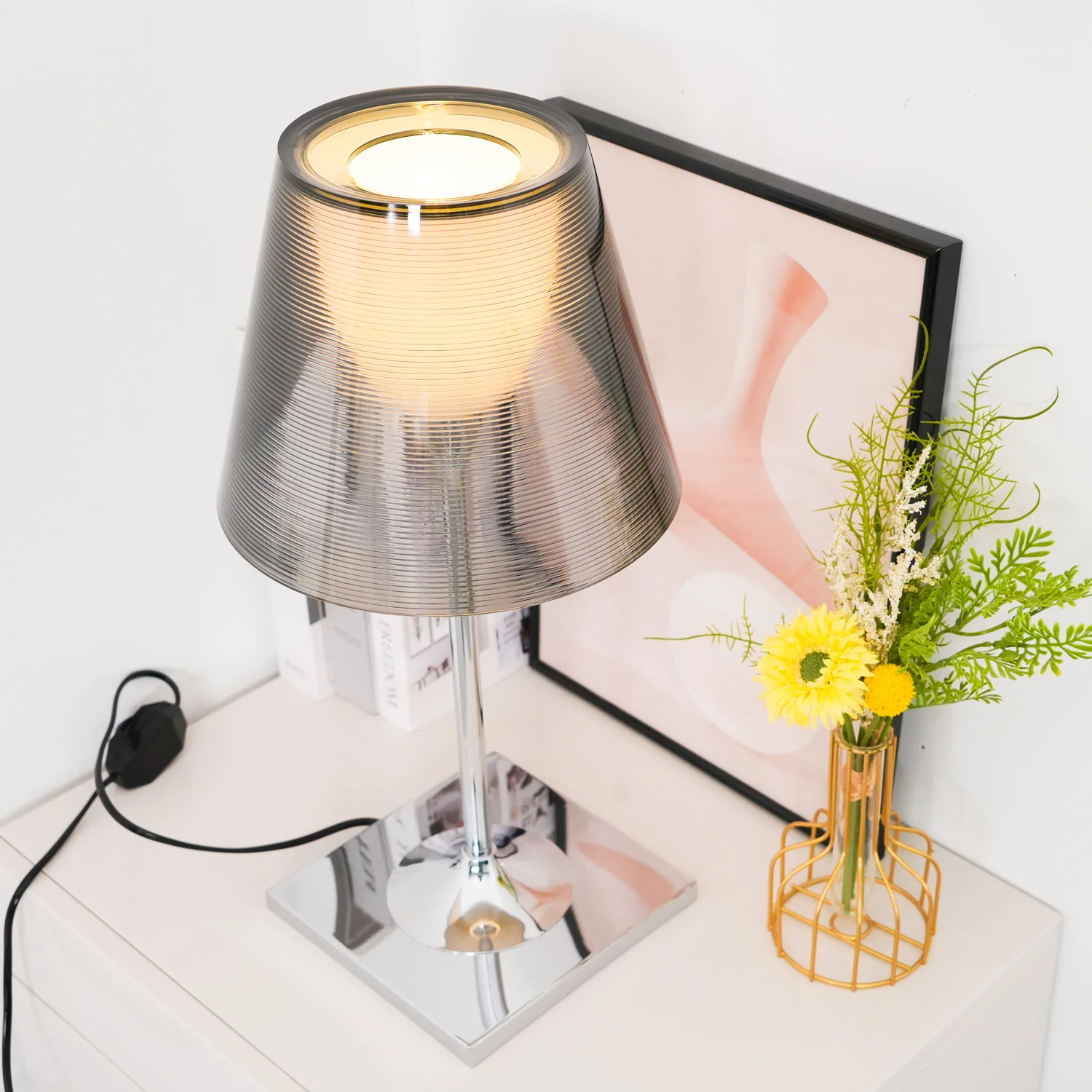 Chrome Prism Table Lamp - Image 39