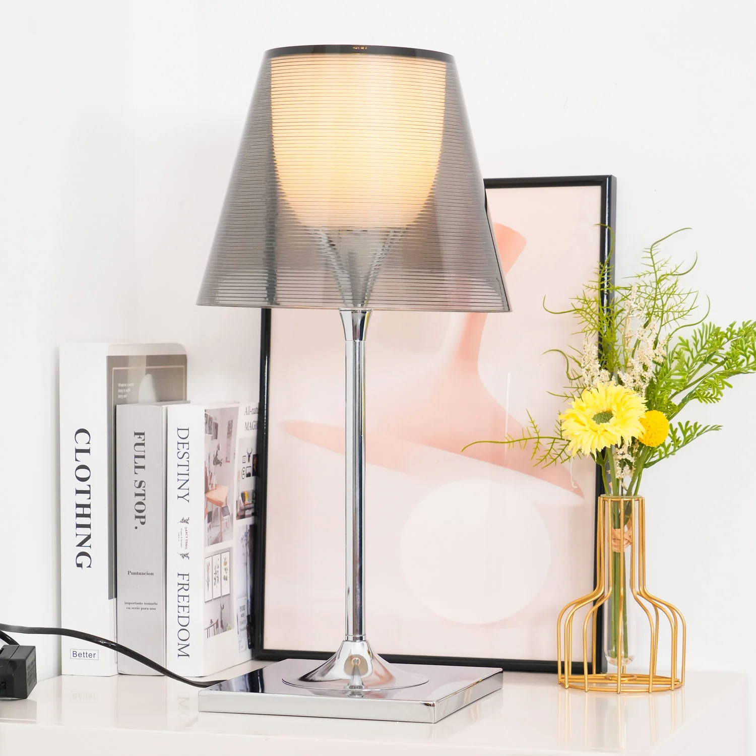 Chrome Prism Table Lamp - Image 4