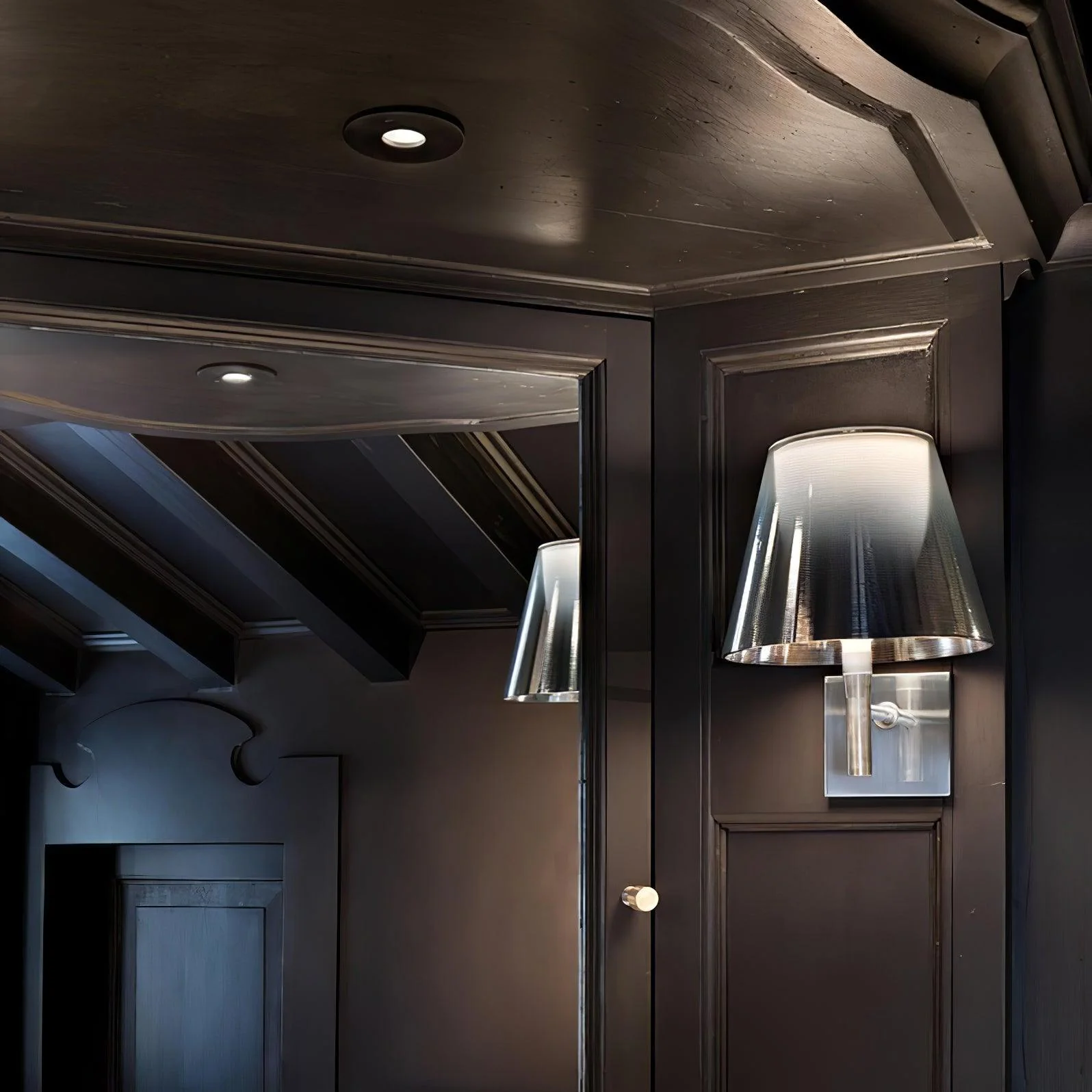 Chrome Prism Wall Lamp - Image 4