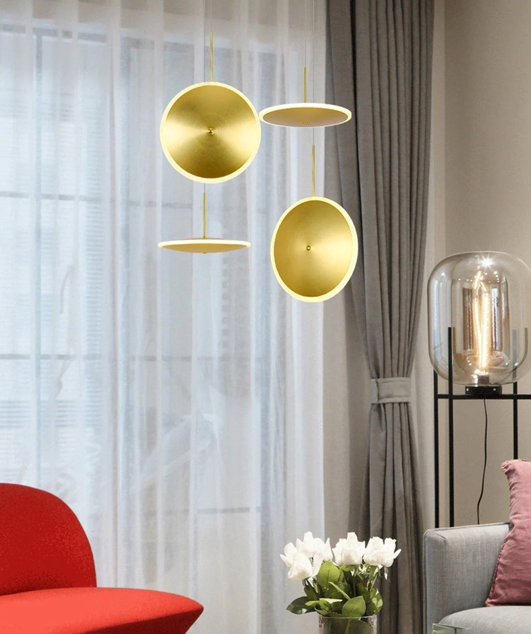 Chrona Dish Pendant Light - Image 14