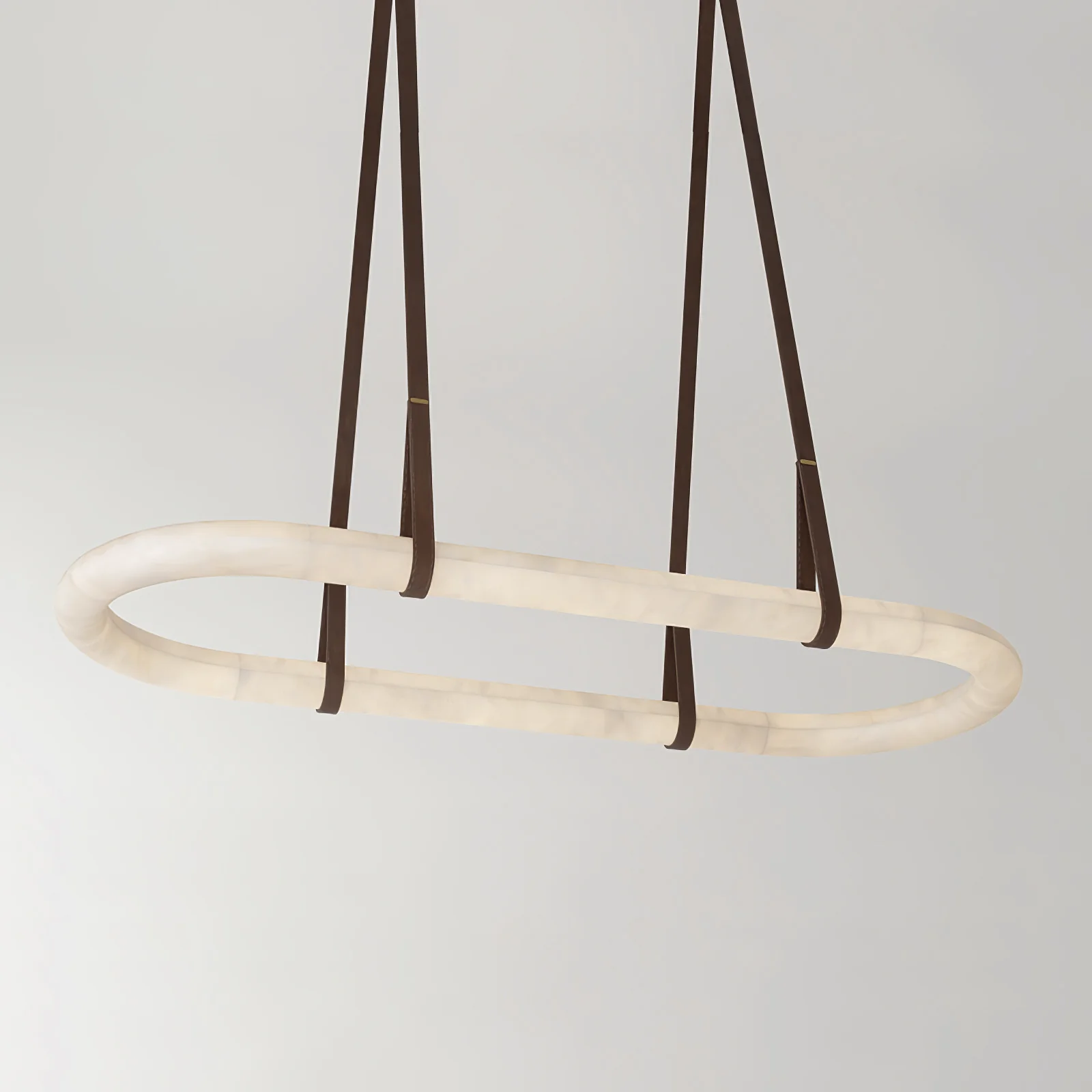 Circle Alabaster Chandelier - Image 11