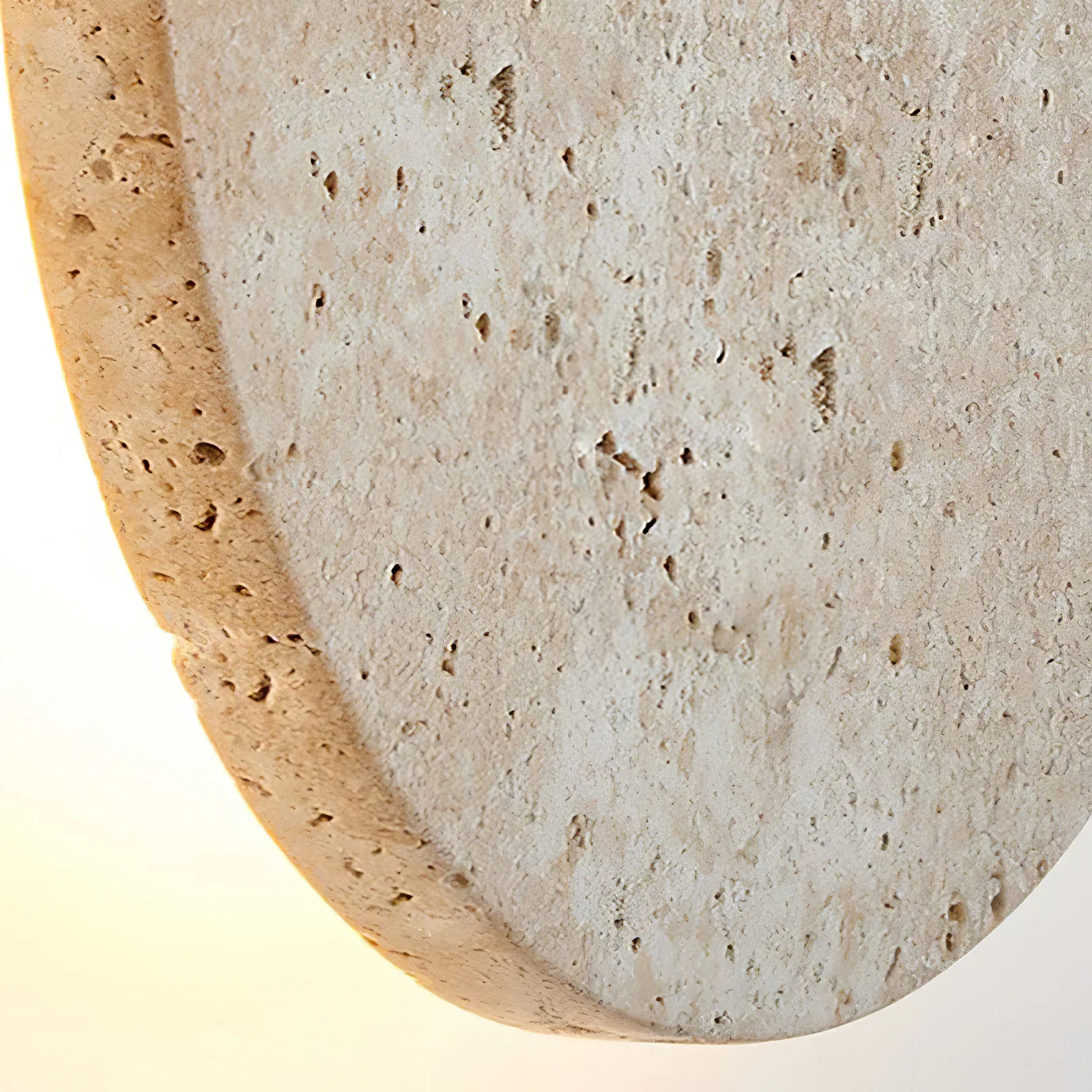 Circle Travertine Wall Lamp - Image 12