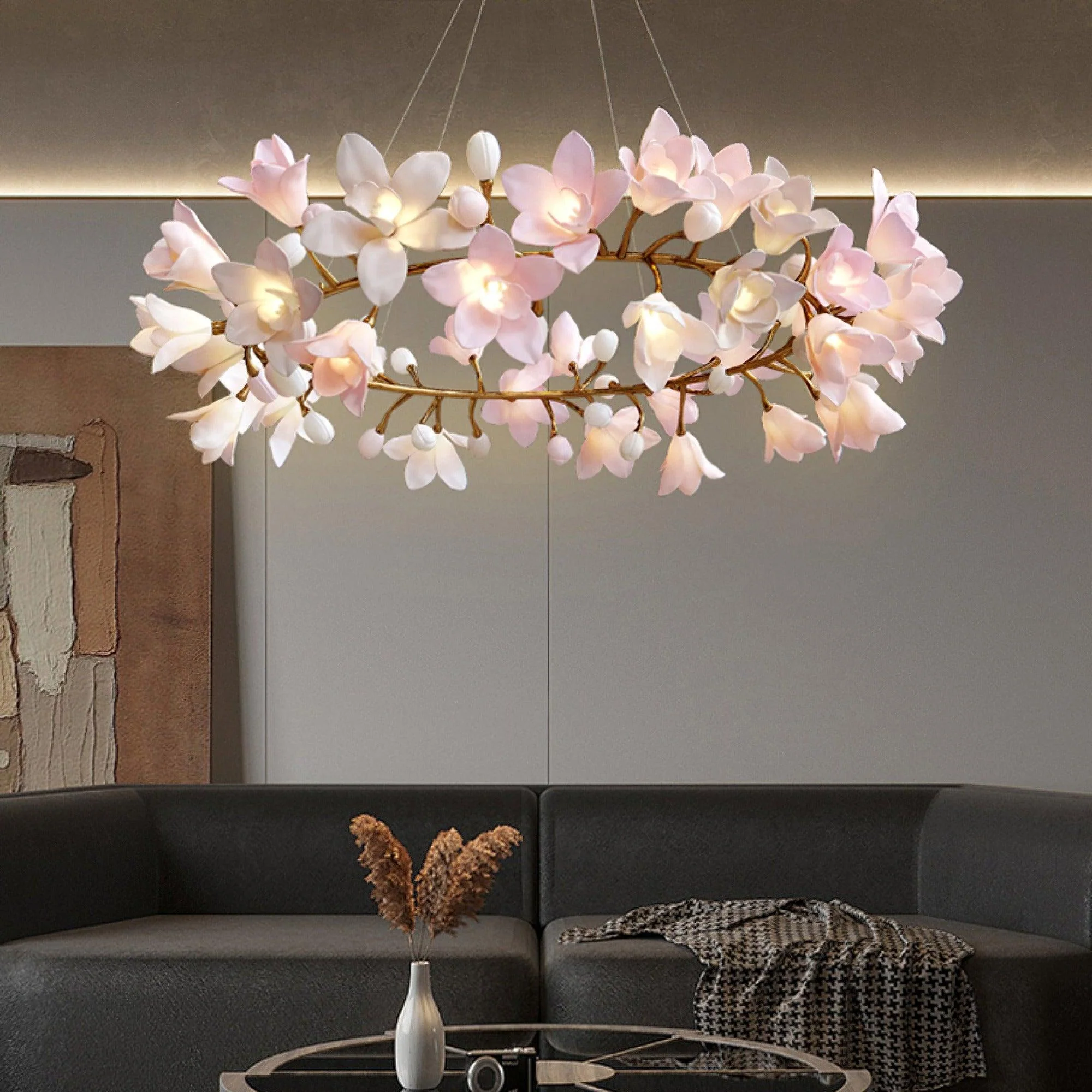 Circular Blossom Chandelier - Image 12