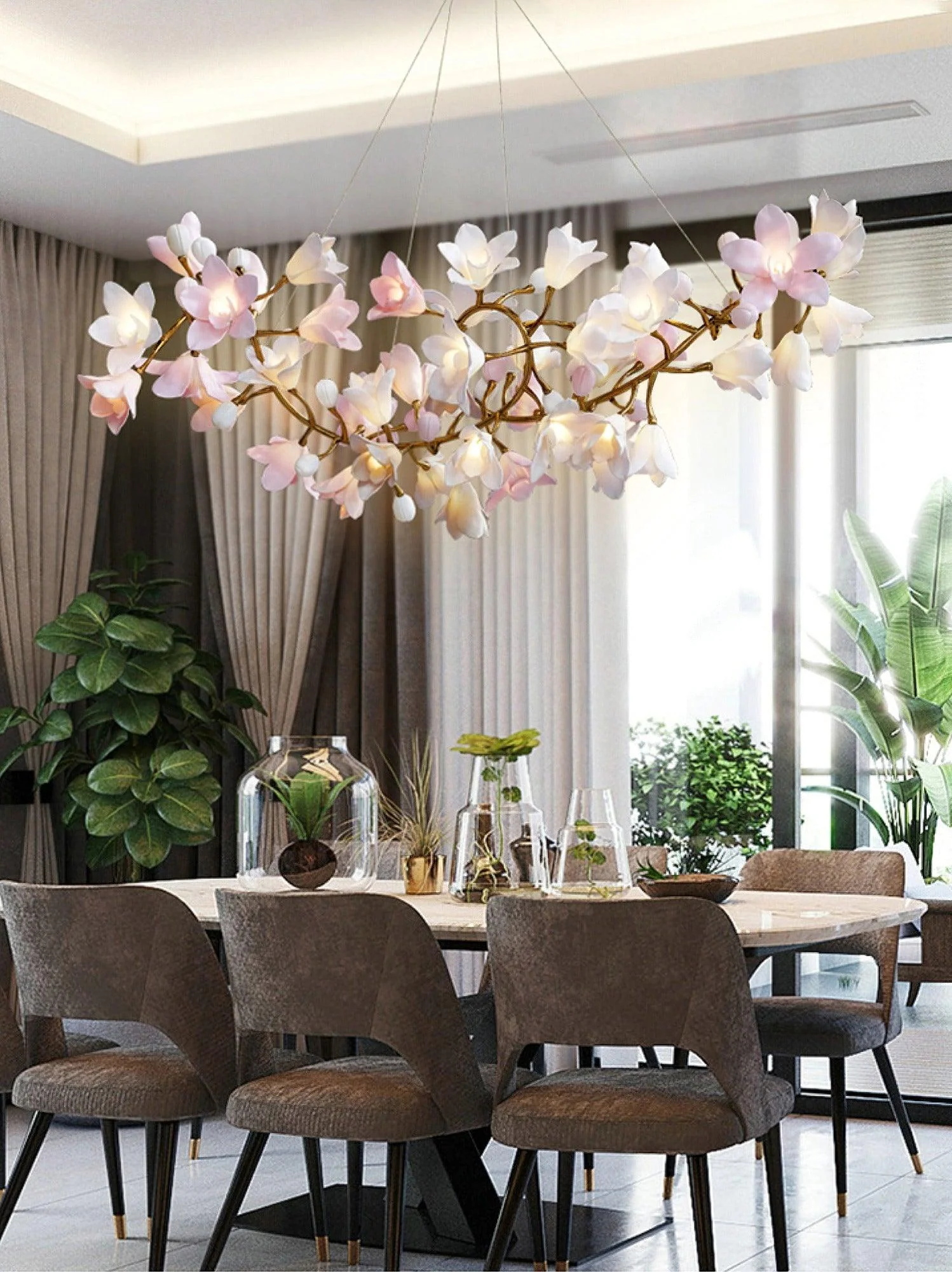 Circular Blossom Chandelier - Image 16