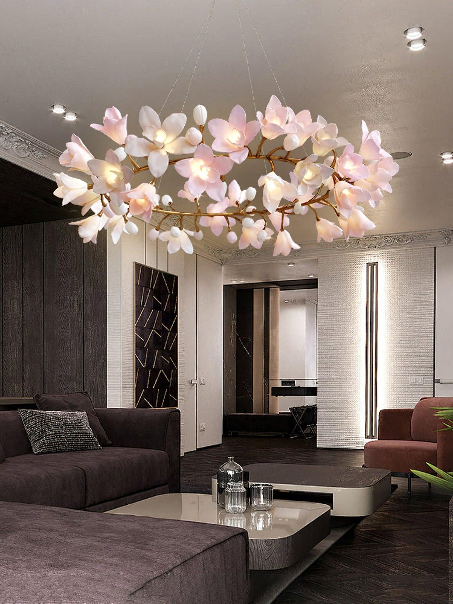 Circular Blossom Chandelier - Image 18