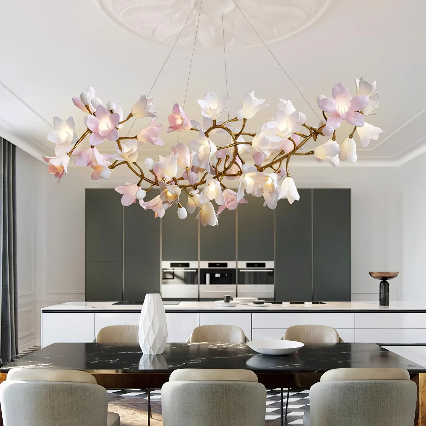 Circular Blossom Chandelier - Image 27