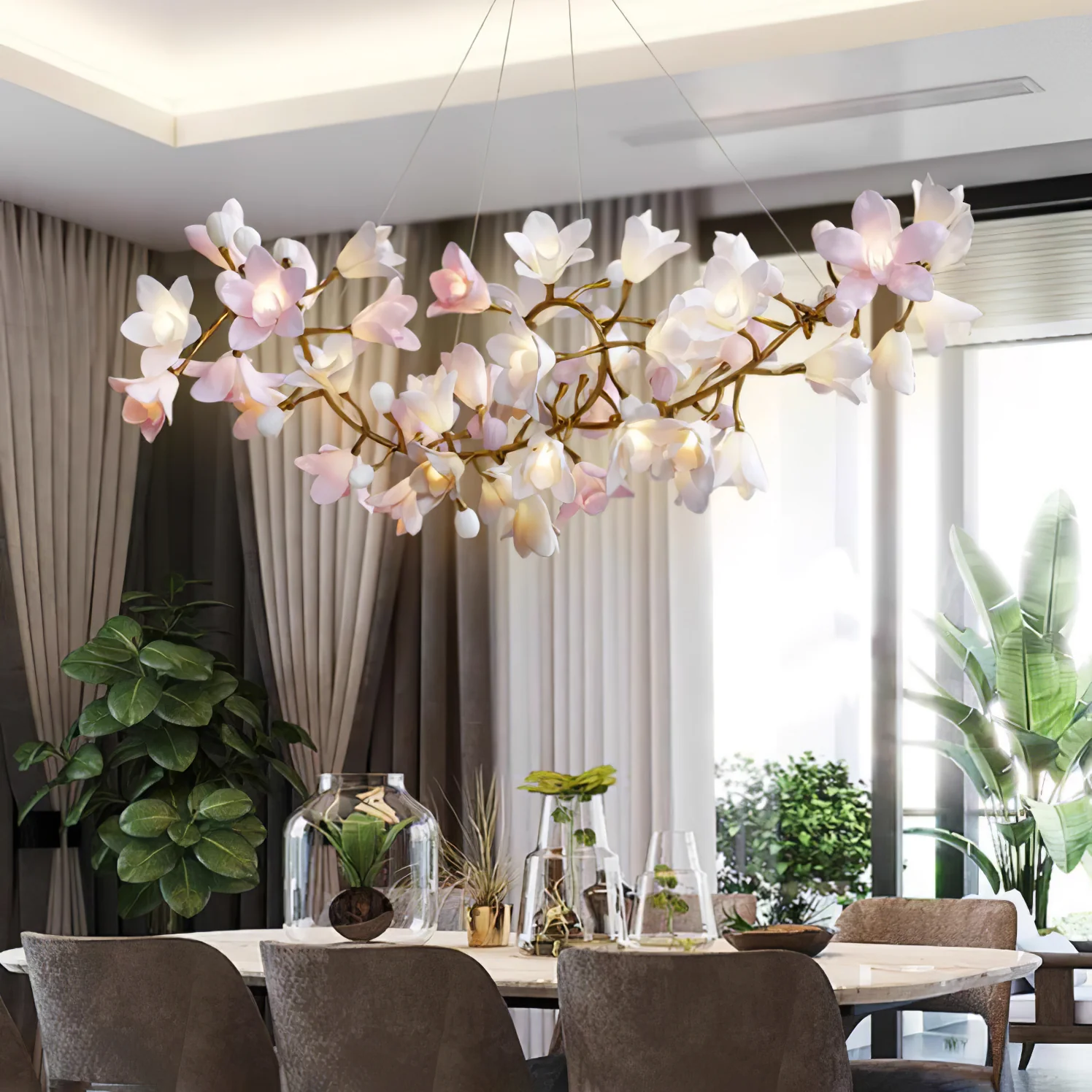 Circular Blossom Chandelier - Image 28
