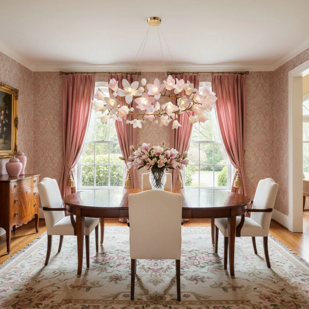 Circular Blossom Chandelier - Image 3