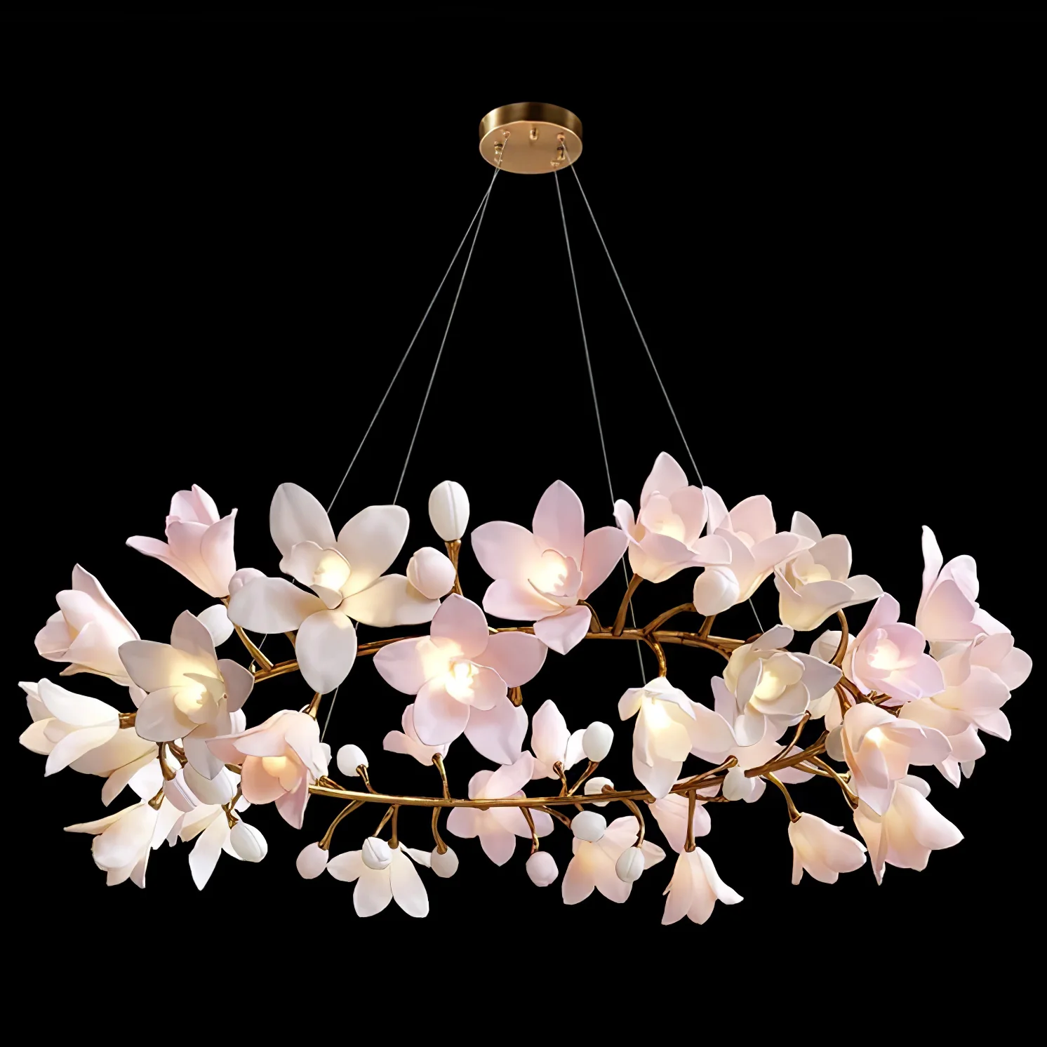 Circular Blossom Chandelier - Image 31
