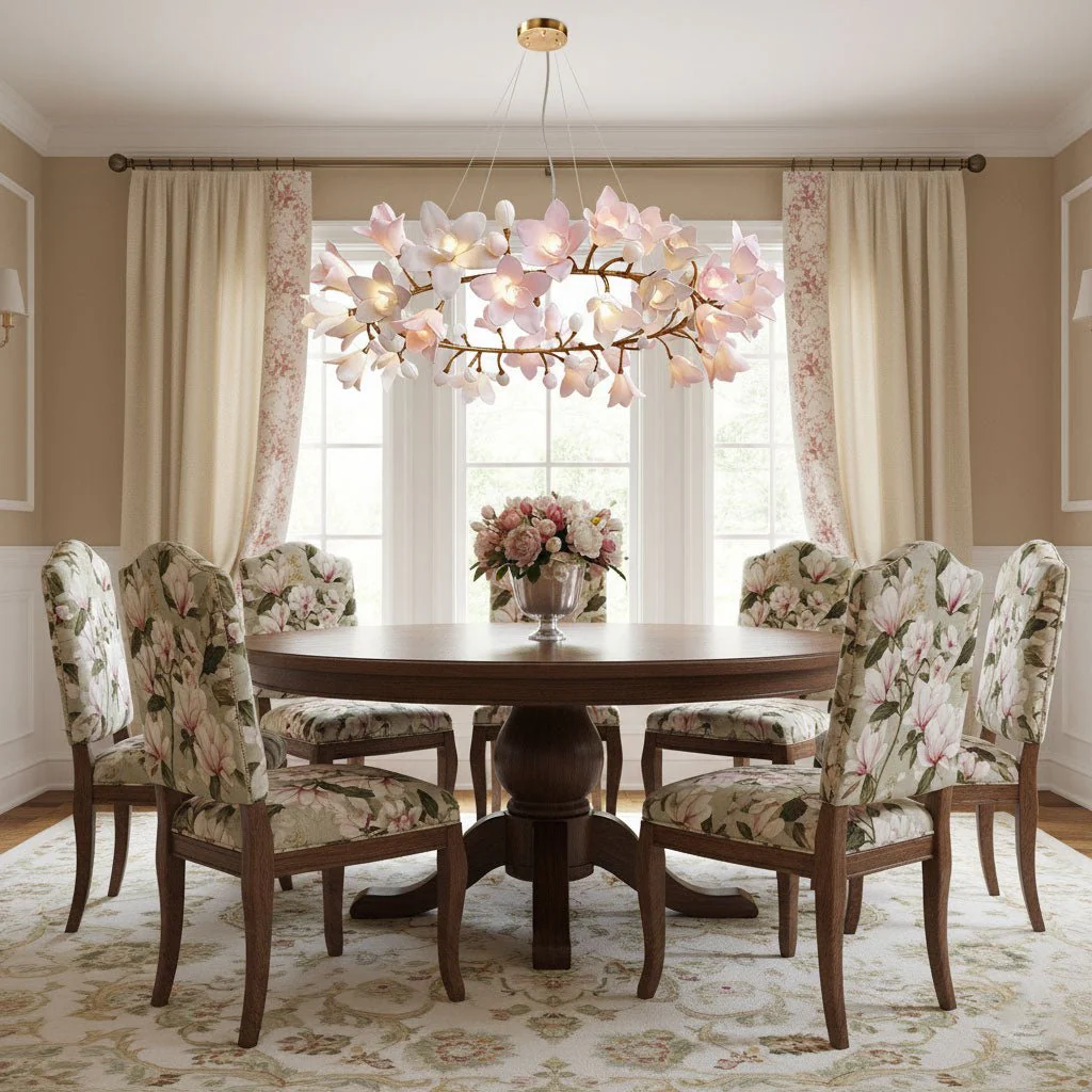 Circular Blossom Chandelier - Image 5