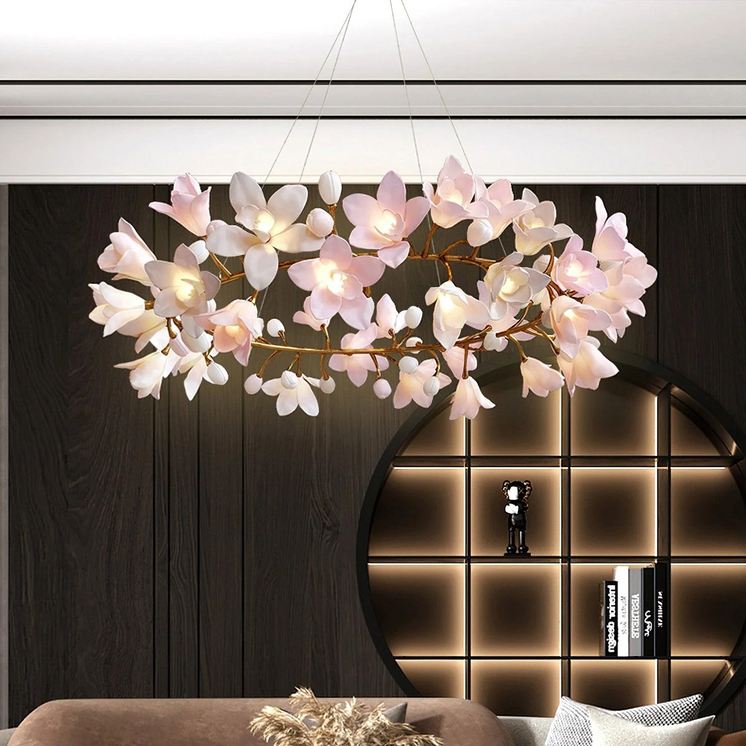 Circular Blossom Chandelier - Image 8
