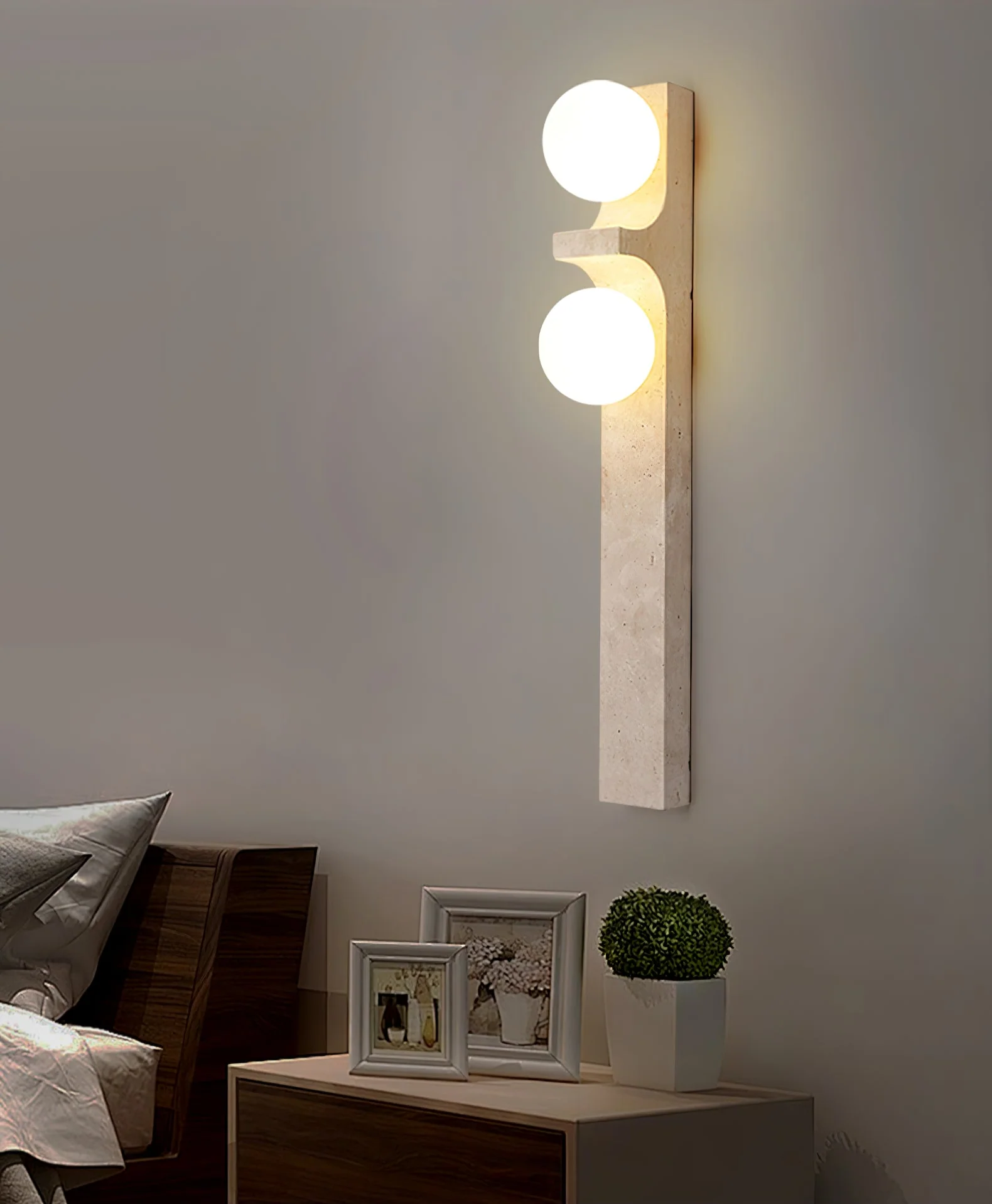 Cirra Travertine Wall Light - Image 7